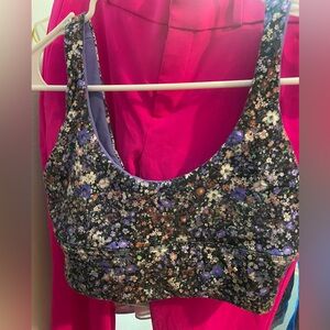 Lululemon Floral Print Women's Sports Bra